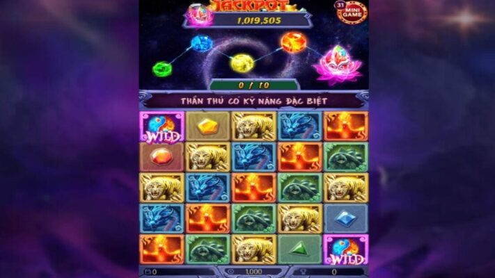 Cầm chắc vốn của 4 thần thú